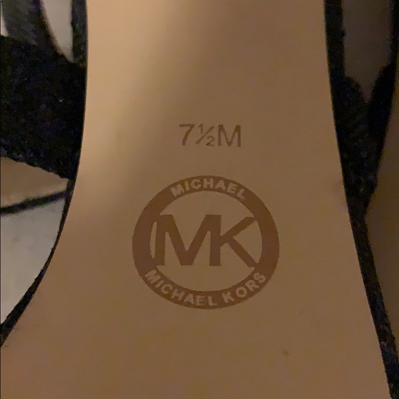 Michael by Michael Kors Black Strappy Stilettos - Picture 5 of 7